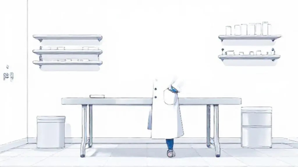 Un científico en su laboratorio