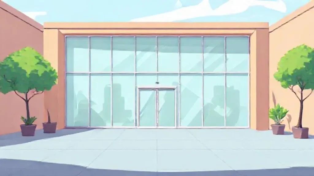 Edificio de oficinas vacío