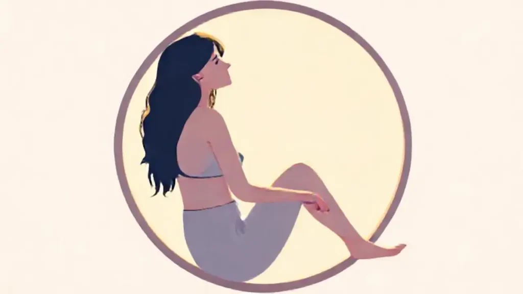 Mujer en círculo