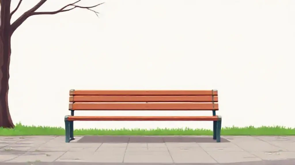 Parques vacíos bajo un cielo gris