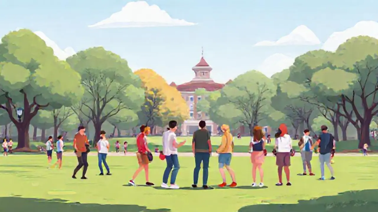 Personas en el parque