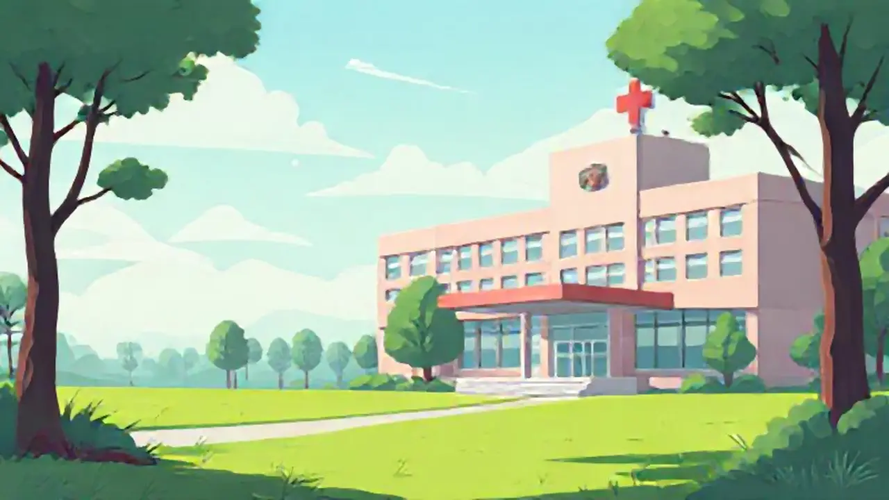 Hospital en campo abierto