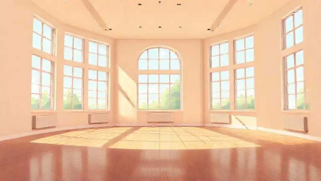 Habitación grande y luminosa