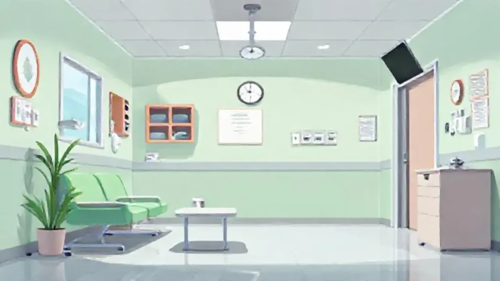 Sala de espera del médico