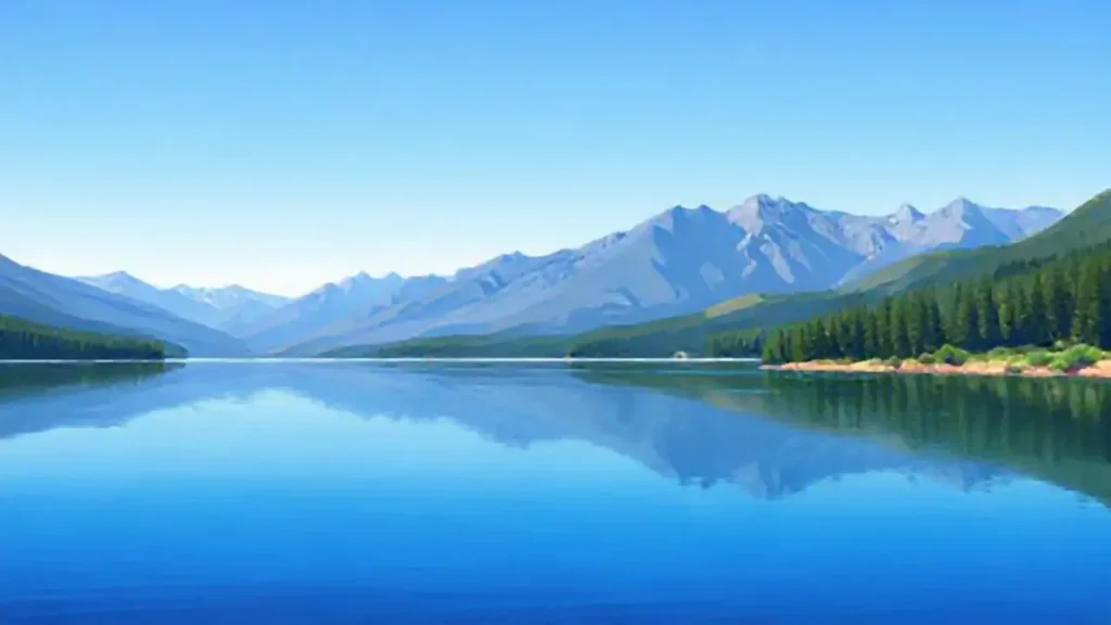 Lago azul