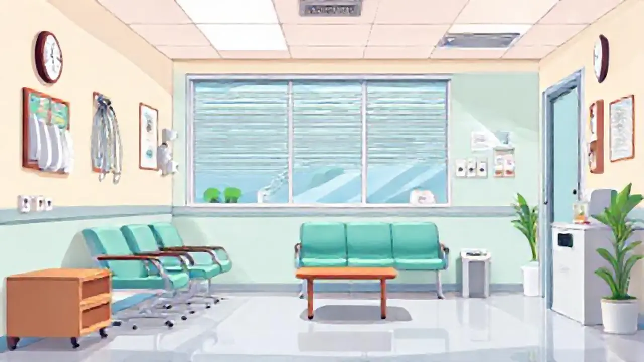 Sala de espera del médico